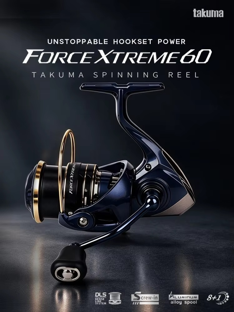 Trolling Reel - Nuevo carrete de pesca Takuma Fx60