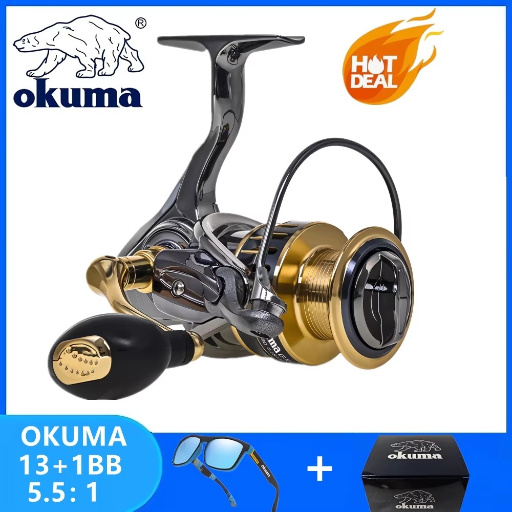 Trolling Reel - Carrete de pesca Okuma Original totalmente