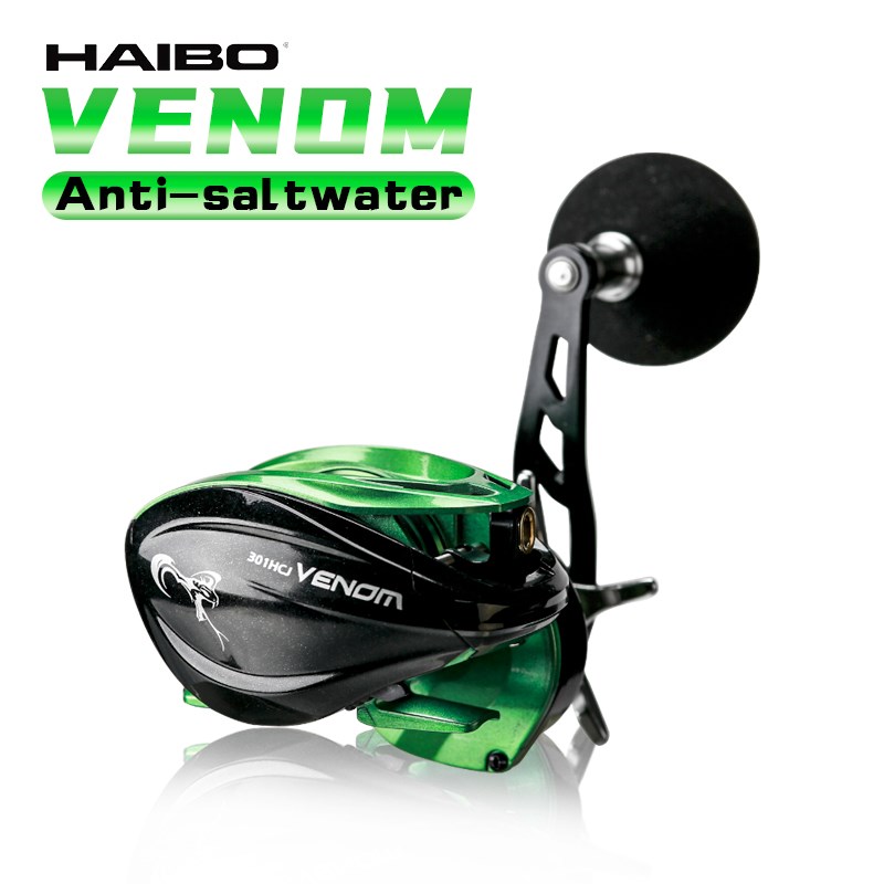 HAIBO VENOM-carrete de pesca a - Reel Oil reseña y precio