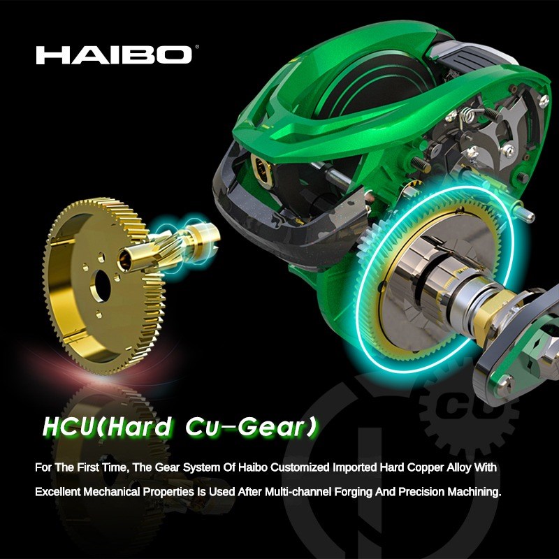 HAIBO VENOM-carrete de pesca a - Reel Oil reseña y precio