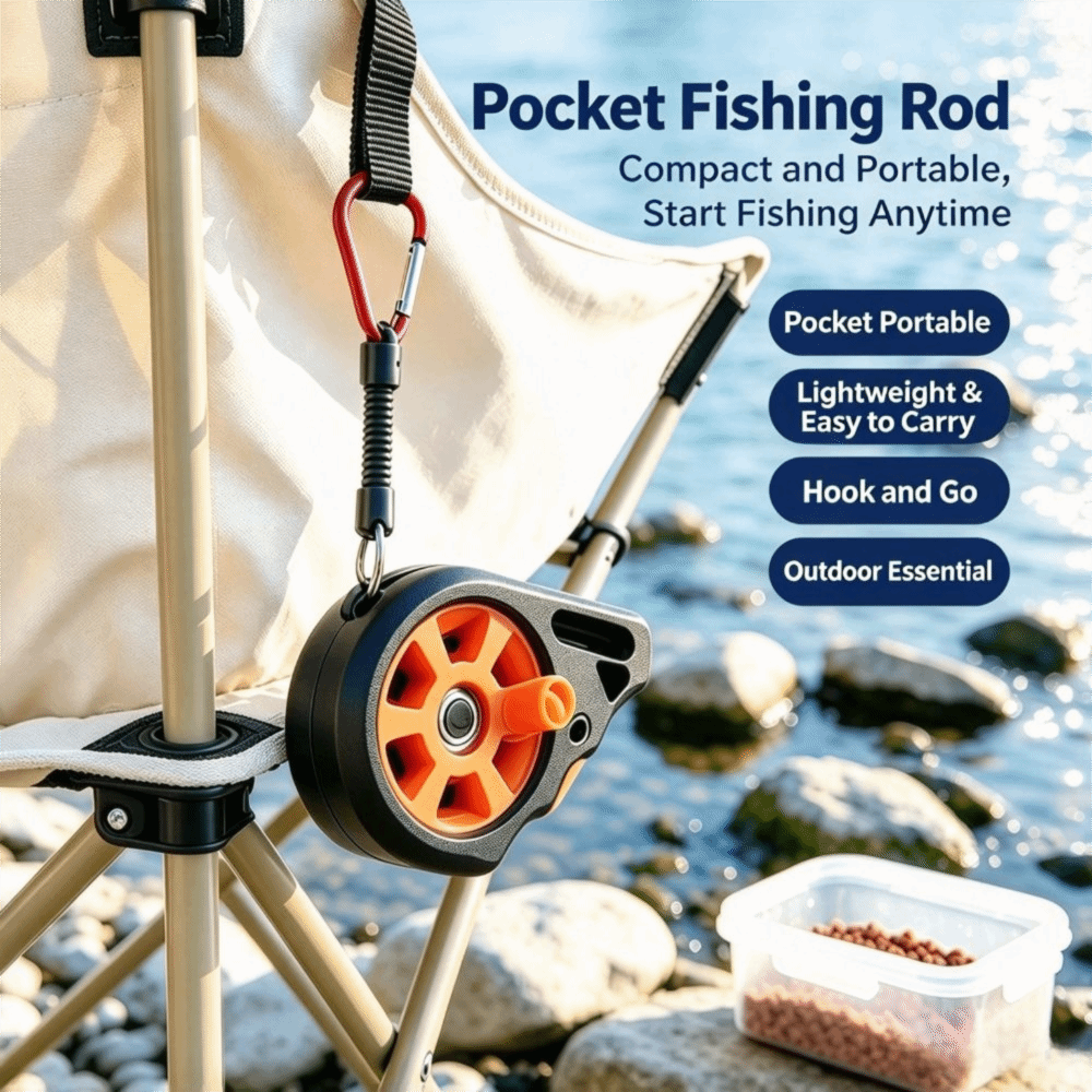 Nuevo carrete de pesca de mano - Fly Reel reseña y precio